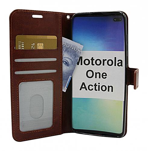 Crazy Horse Wallet Motorola One Action