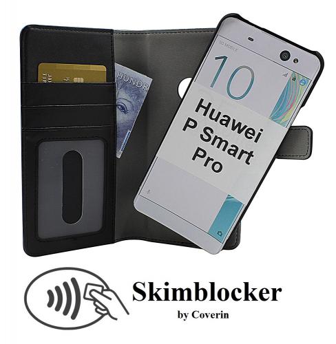 Skimblocker Magnet Wallet Huawei P Smart Pro