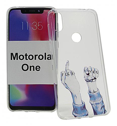 TPU Designcover Motorola One