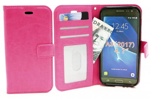 Crazy Horse Wallet Samsung Galaxy A3 2017 (A320F)