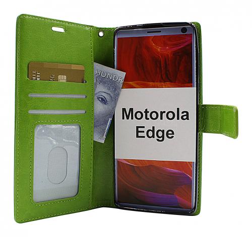 Crazy Horse Wallet Motorola Edge