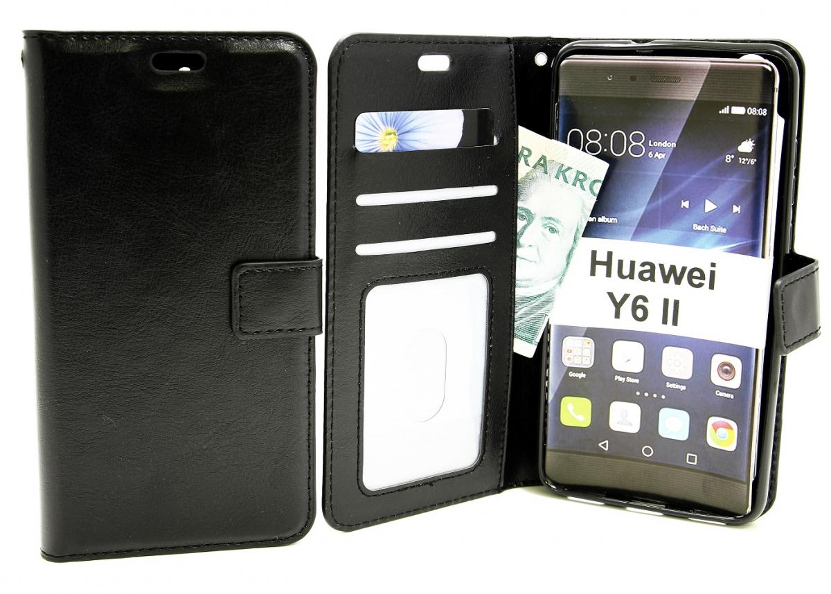 Crazy Horse Wallet Huawei Y6 II (CAM-L21)