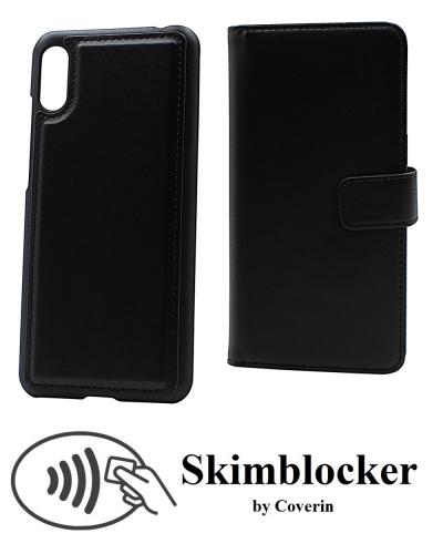 Skimblocker Magnet Wallet Huawei Y6 2019