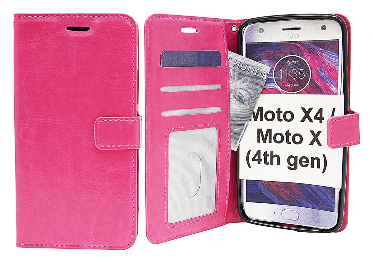 Crazy Horse Wallet Moto X4 / Moto X (4th gen)