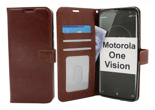 Crazy Horse Wallet Motorola One Vision