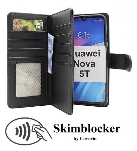 Skimblocker Huawei Nova 5T XL Magnet Mobilcover