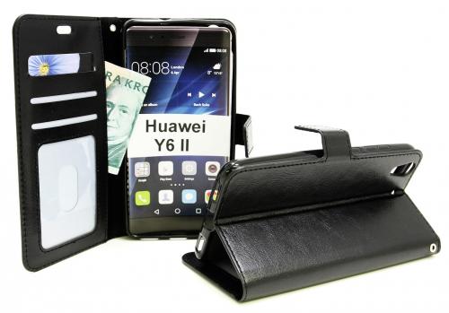 Crazy Horse Wallet Huawei Y6 II (CAM-L21)