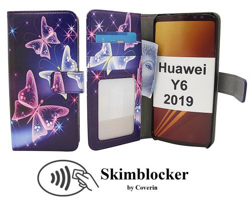 Skimblocker Magnet Designwallet Huawei Y6 2019