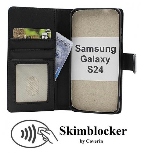 Skimblocker Samsung Galaxy S24 5G Magnet Mobilcover