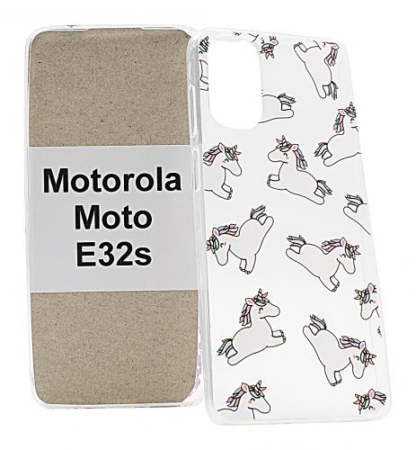 TPU Designcover Motorola Moto E32s