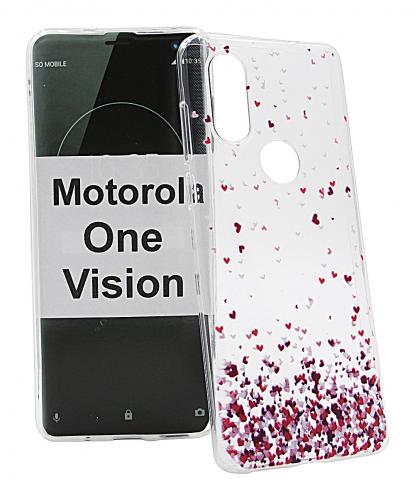 TPU Designcover Motorola One Vision