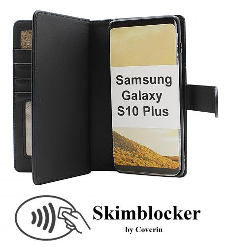 Skimblocker Samsung Galaxy S10 Plus XL Magnet Mobilcover