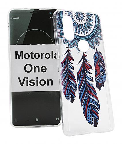 TPU Designcover Motorola One Vision