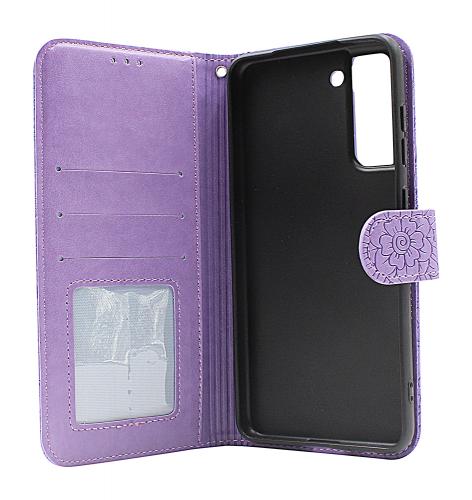 Flower Standcase Wallet Samsung Galaxy S21 FE 5G (SM-G990B)