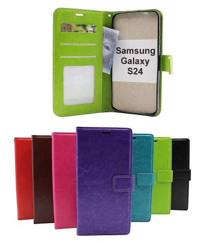 Crazy Horse Wallet Samsung Galaxy S24 5G (SM-S921B/DS)