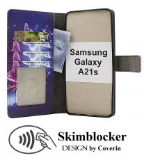 Skimblocker Samsung Galaxy A21s Mobilcover Design