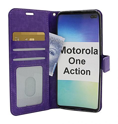 Crazy Horse Wallet Motorola One Action