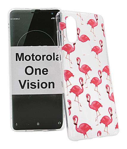 TPU Designcover Motorola One Vision