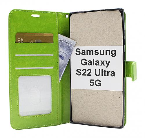 Crazy Horse Wallet Samsung Galaxy S22 Ultra 5G