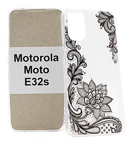 TPU Designcover Motorola Moto E32s