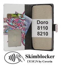 Skimblocker Doro 8110 / 8210 Mobilcover Design