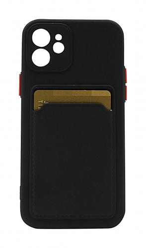 TPU Cover med kortlomme iPhone 12 (6.1)