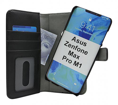 Skimblocker Magnet Wallet Asus Zenfone Max Pro M1 (ZB602KL)