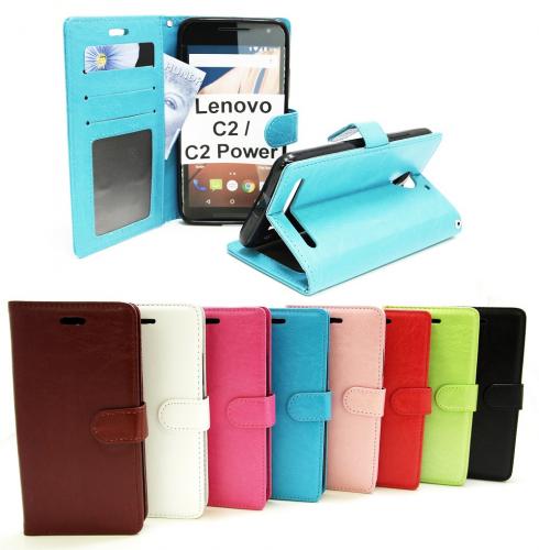 Crazy Horse Wallet Lenovo C2 Power