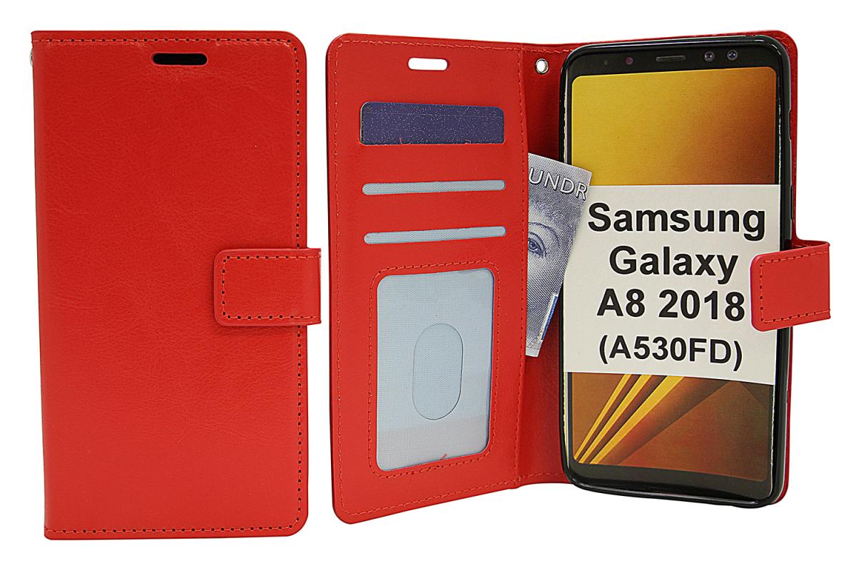 Crazy Horse Wallet Samsung Galaxy A8 2018 (A530FD)