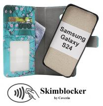 Skimblocker Magnet Designwallet Samsung Galaxy S24 5G (SM-S921B/DS)