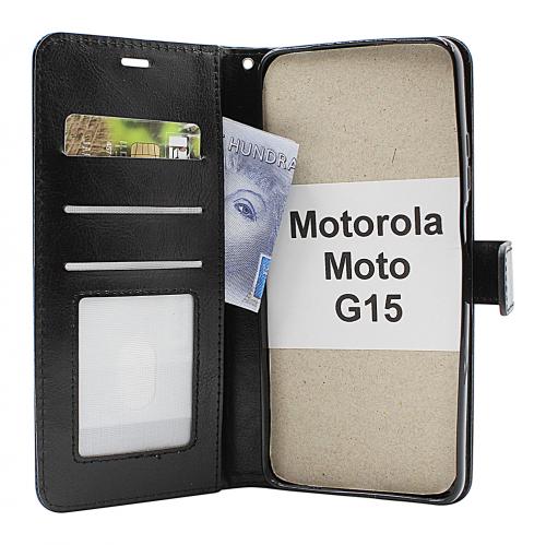 Crazy Horse Motorola Moto G15 Mobilcover