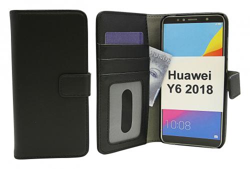 Skimblocker Magnet Wallet Huawei Y6 2018