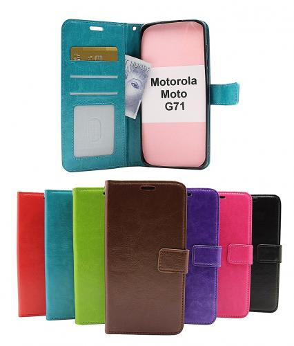 Crazy Horse Wallet Motorola Moto G71