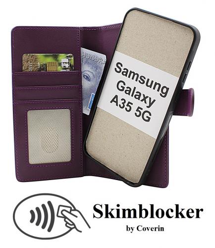 Skimblocker Magnet Wallet Samsung Galaxy A35 5G