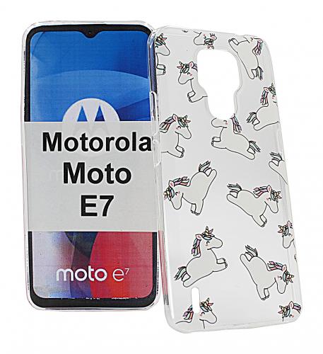 TPU Designcover Motorola Moto E7