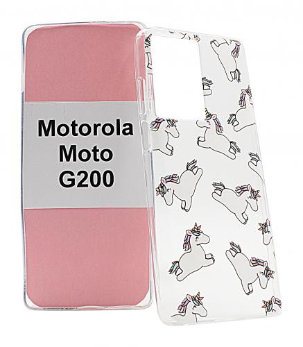 TPU Designcover Motorola Moto G200