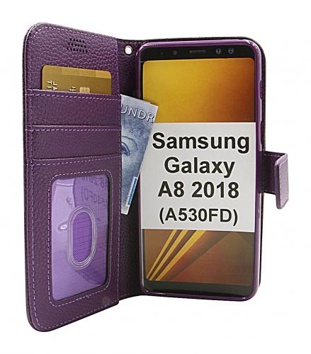 New Standcase Wallet Samsung Galaxy A8 2018 (A530FD)