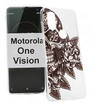 TPU Designcover Motorola One Vision