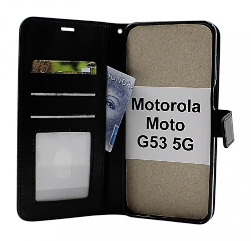 Crazy Horse Wallet Motorola Moto G53 5G