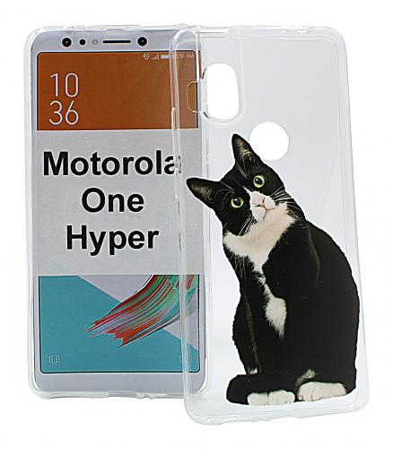 TPU Designcover Motorola One Hyper