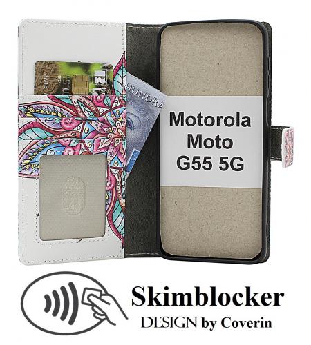 Skimblocker Motorola Moto G55 5G Mobilcover Design