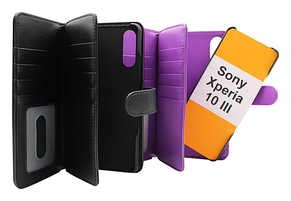 Skimblocker XL Magnet Wallet Sony Xperia 10 III (XQ-BT52)