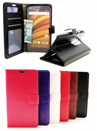 Crazy Horse Wallet Motorola Moto X Force