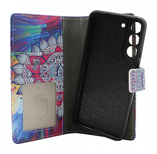 Skimblocker Samsung Galaxy S22 5G Magnet Mobilcover Design