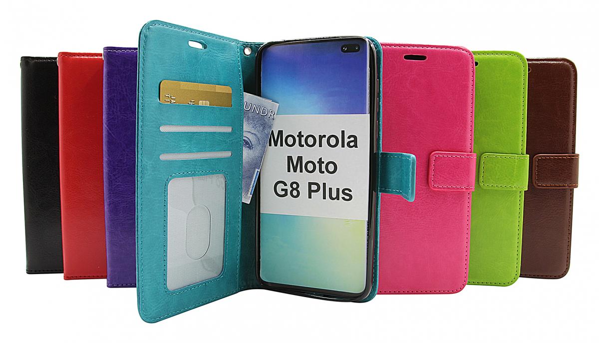 Crazy Horse Wallet Motorola Moto G8 Plus