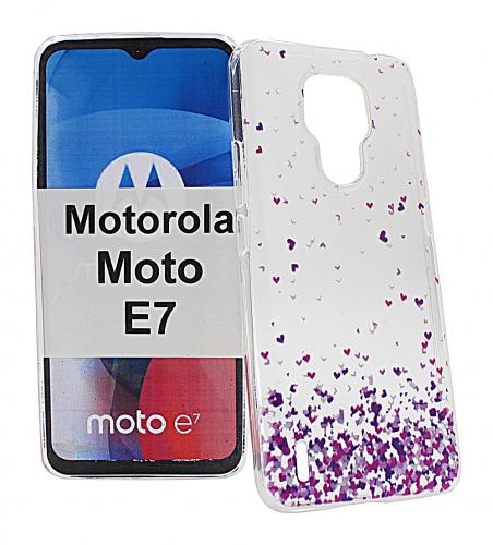 TPU Designcover Motorola Moto E7