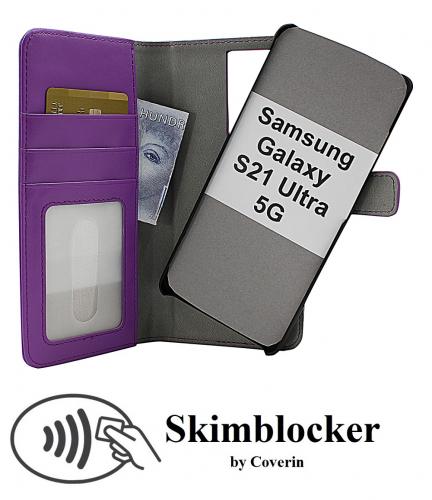 Skimblocker Magnet Wallet Samsung Galaxy S21 Ultra 5G (G998B)