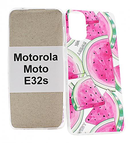 TPU Designcover Motorola Moto E32s