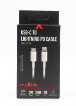 Lightning till USB C Kabel