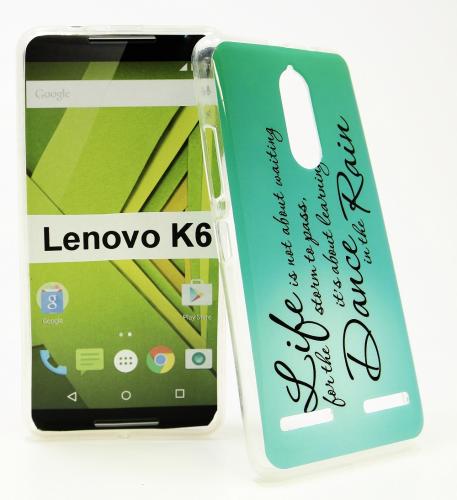 TPU Designcover Lenovo K6